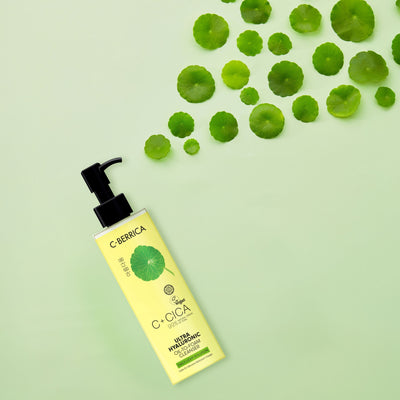 C+CICA C-BERRICA ULTRA HYALURONIC OIL-TO-FOAM CLEANSER - daily light solution. (150ml)