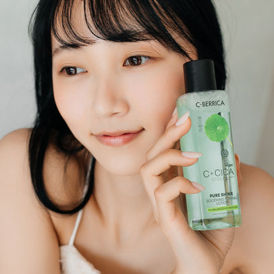 C+CICA C-BERRICA PURE SHINE SOOTHING TONING LOTION - pH-balanced hydration. (150ml)