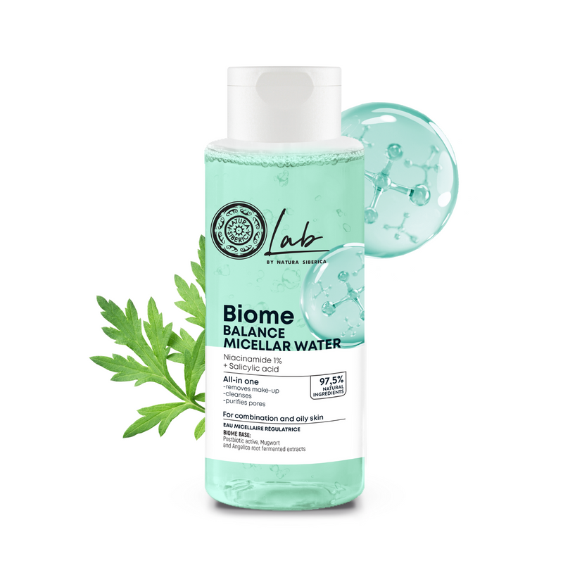 Lab by Natura Siberica Biome. Balance Micellar Water, 400 ml