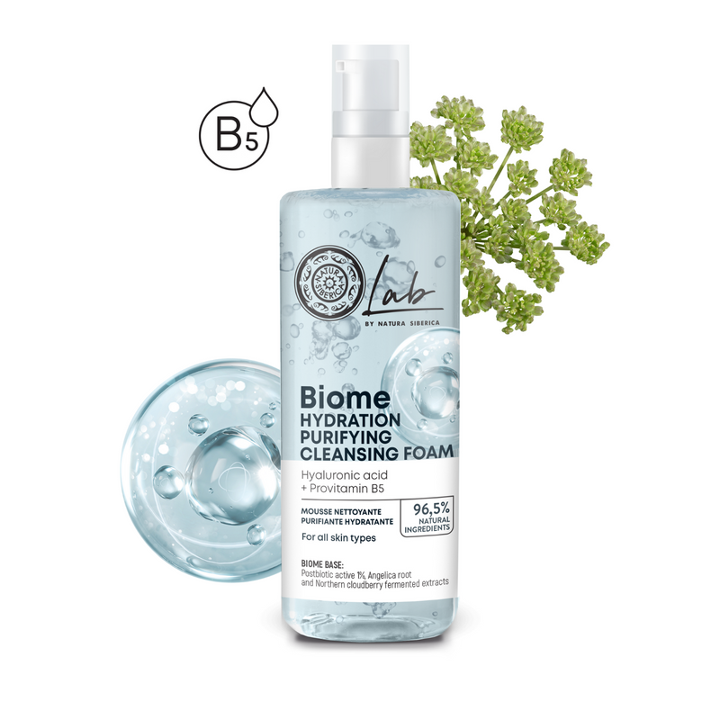 Lab by Natura Siberica Biome. Hydration Purifying Face Cleansing Foam, 200 ml