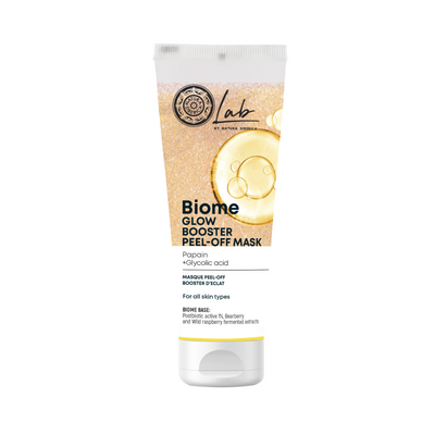 Lab by Natura Siberica Biome. Glow Booster Peel-Off Face Mask, 75 ml