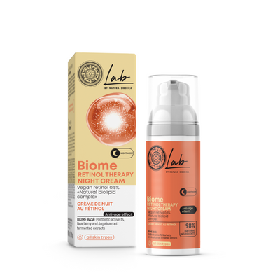 Microbiome friendly retinol face cream