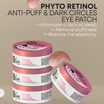 Lab by Natura Siberica Biome. Phyto Retinol Anti-Puff & Dark Circles Eye Patch, 60 pcs