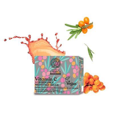 Oblepikha C-Berrica  Luminescence Night Face Cream (50ml)