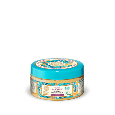 Hair Mask with Organic Oblepikha Hydrolate for Dry and Normal Hair, 300 ml