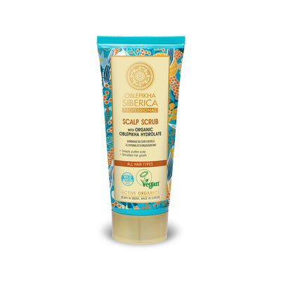 Scalp Scrub with Organic Oblepikha Hydrolate, 200 ml