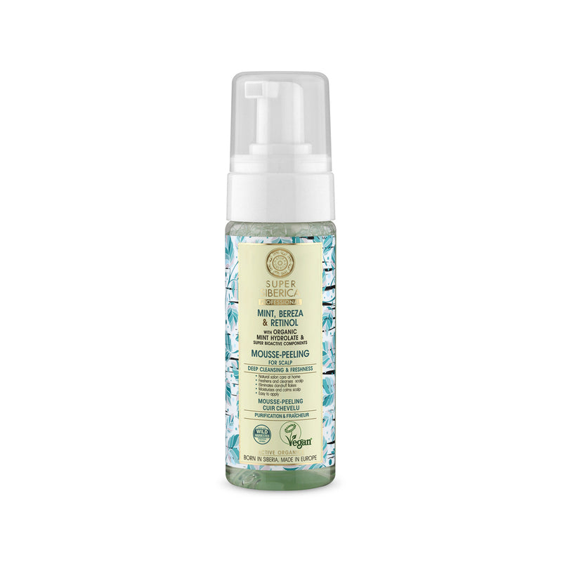 Natura Siberica Mint Bereza and Retinol Mousse Peeling