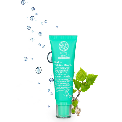 Polar White Birch Anti-Blemish Correcting Face Serum, for oily & acne prone skin 30 ml