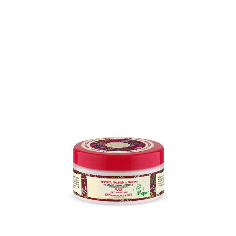 Super Siberica Krasnika, amaranth & arginine. Mask for Coloured Hair, 300 ml