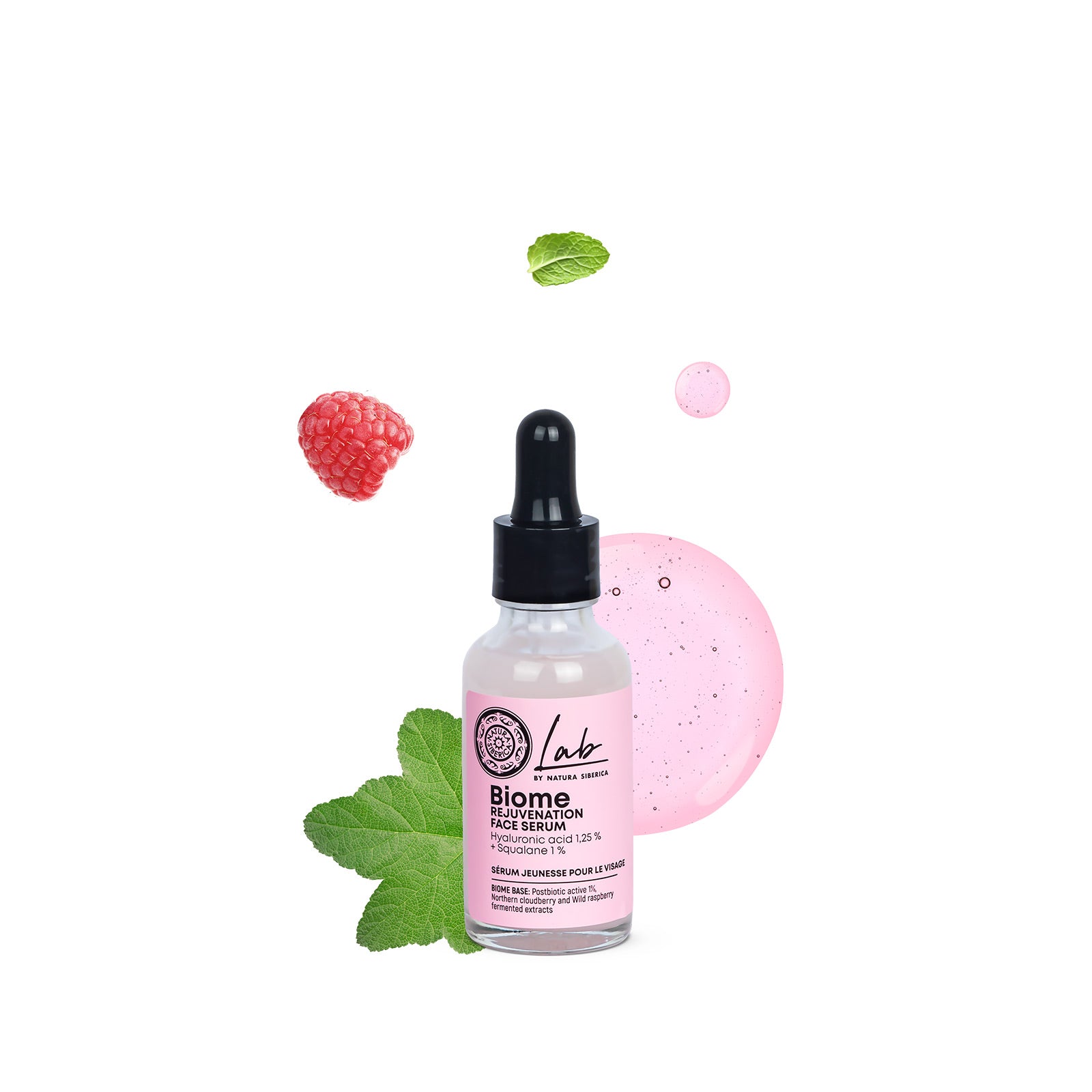 Lab by Natura Siberica Biome. Rejuvenation Face Serum, 30ml