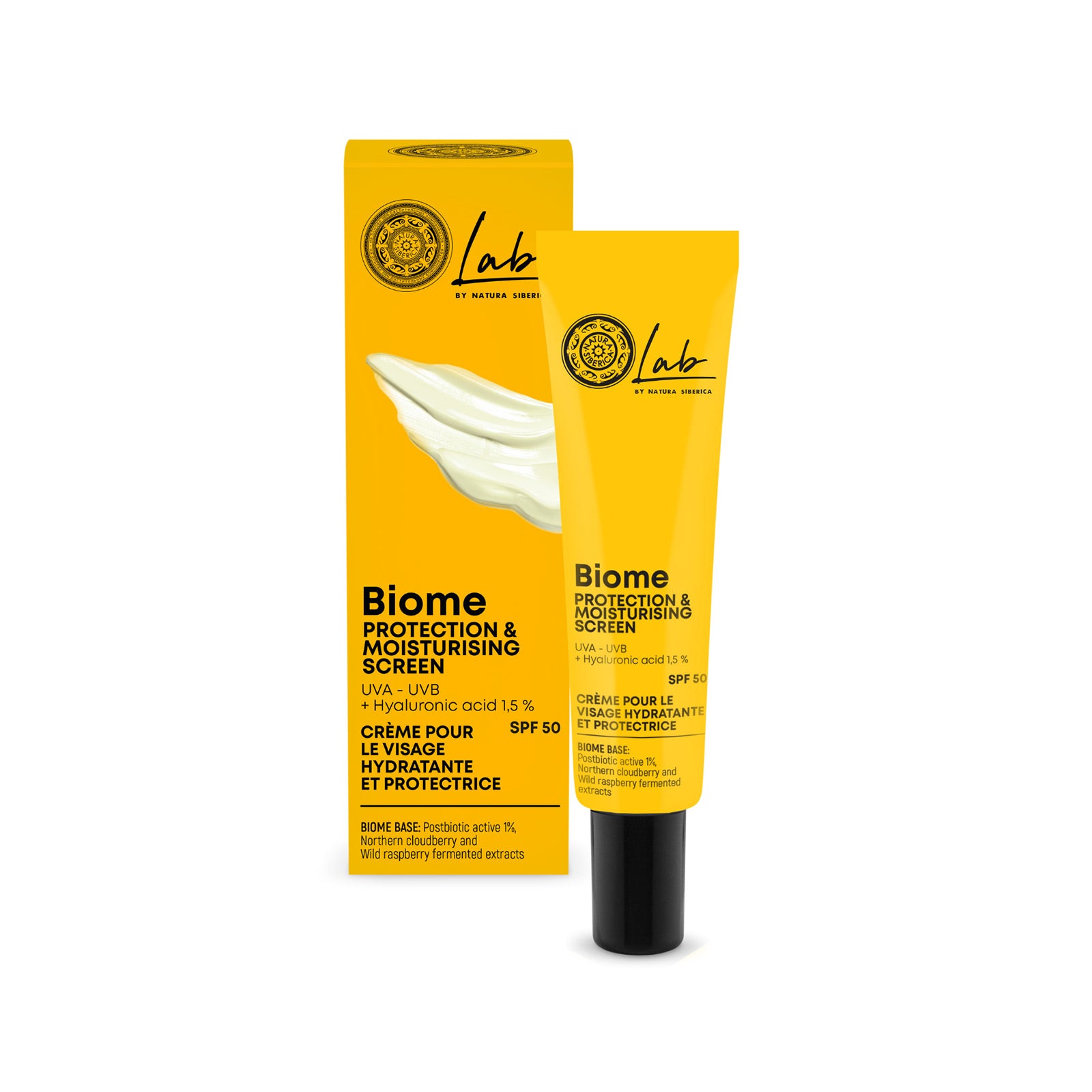 Lab by Natura Siberica Biome Protection & Moisturising Face Screen SPF50, 30ml