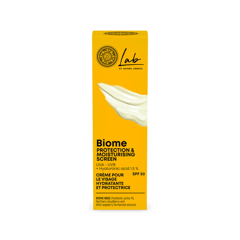 Lab by Natura Siberica Biome Protection & Moisturising Face Screen SPF50, 30ml
