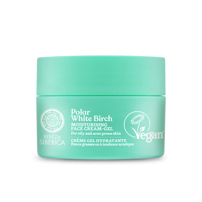 Polar White Birch Moisturizing Face Cream-Gel, for oily & acne prone skin 50 ml