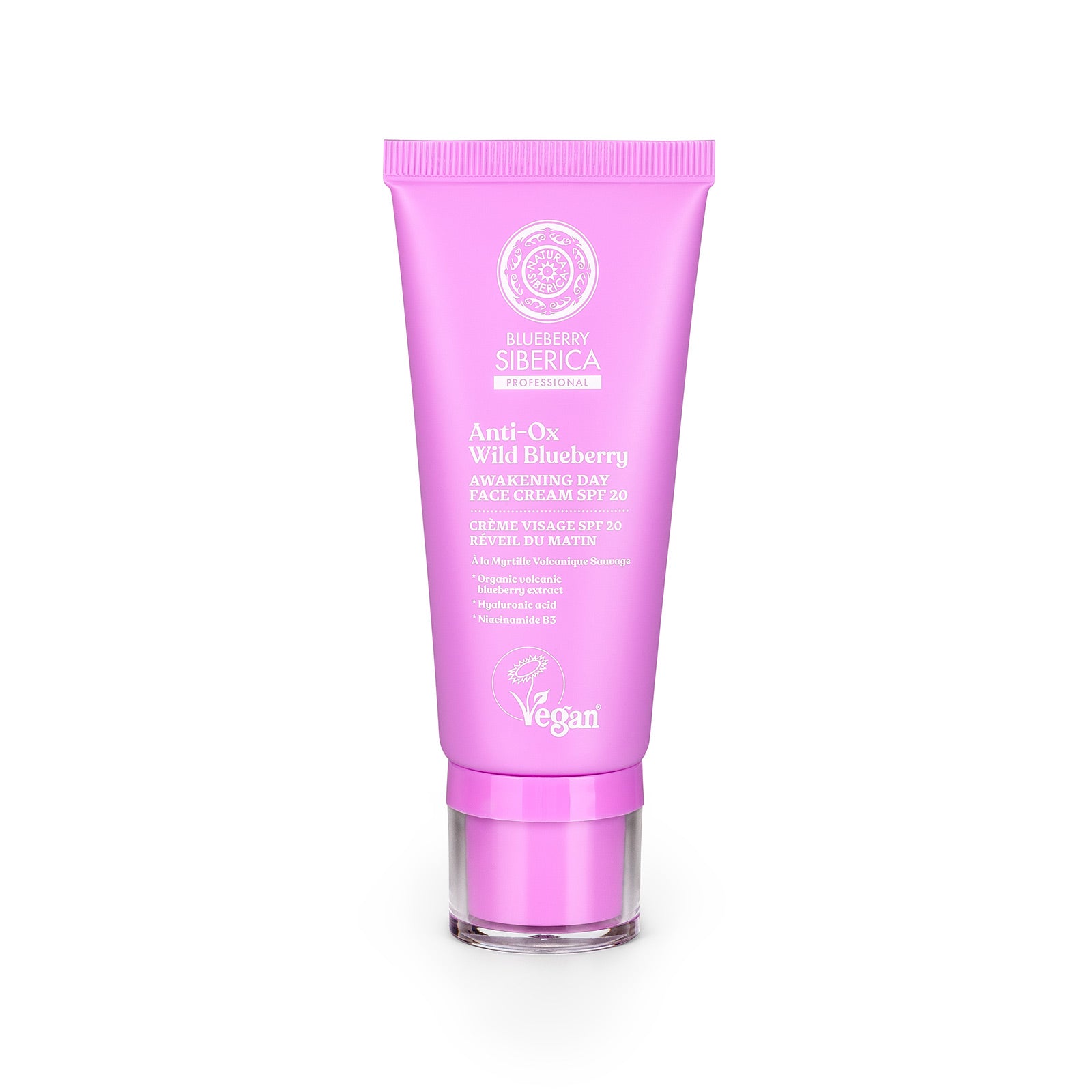 Anti-OX Wild Blueberry. Awakening day face cream with SPF20, 50 ml