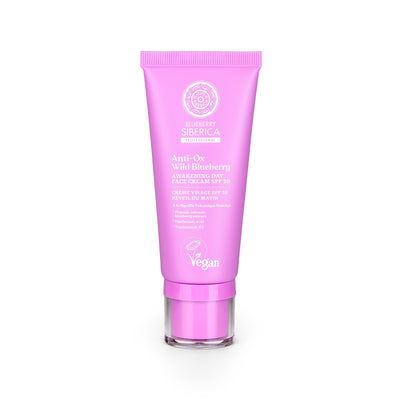 Anti-OX Wild Blueberry. Awakening day face cream with SPF20, 50 ml