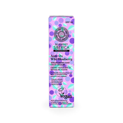 Anti-OX Wild Blueberry. Awakening day face cream with SPF20, 50 ml