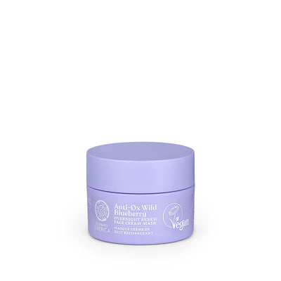 Anti-OX Wild Blueberry. Overnight renewing face cream-mask, 50 ml