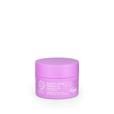 Anti-OX Wild Blueberry. Renewing jam face scrub, 50 ml