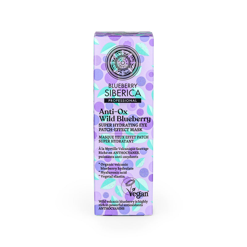 Anti-OX Wild Blueberry. Super hydrating eye patch-effect mask, 30 ml