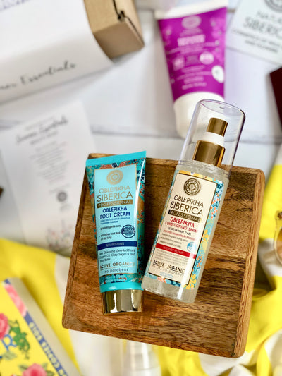 Foot Cream with Organic Oblepikha Hydrolate, 75 ml