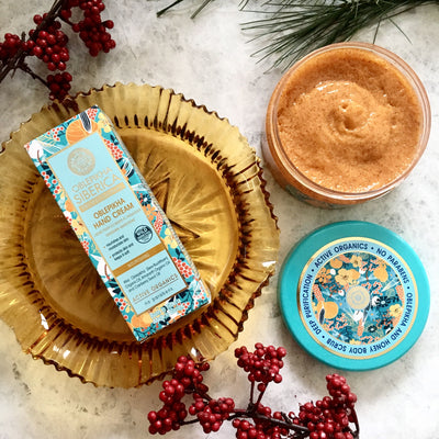 Hand Cream with Organic Oblepikha Hydrolate, 75 ml