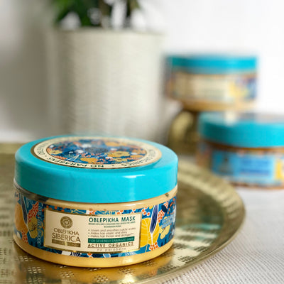 Hair Mask with Organic Oblepikha Hydrolate for Severely Damaged Hair, 300 ml
