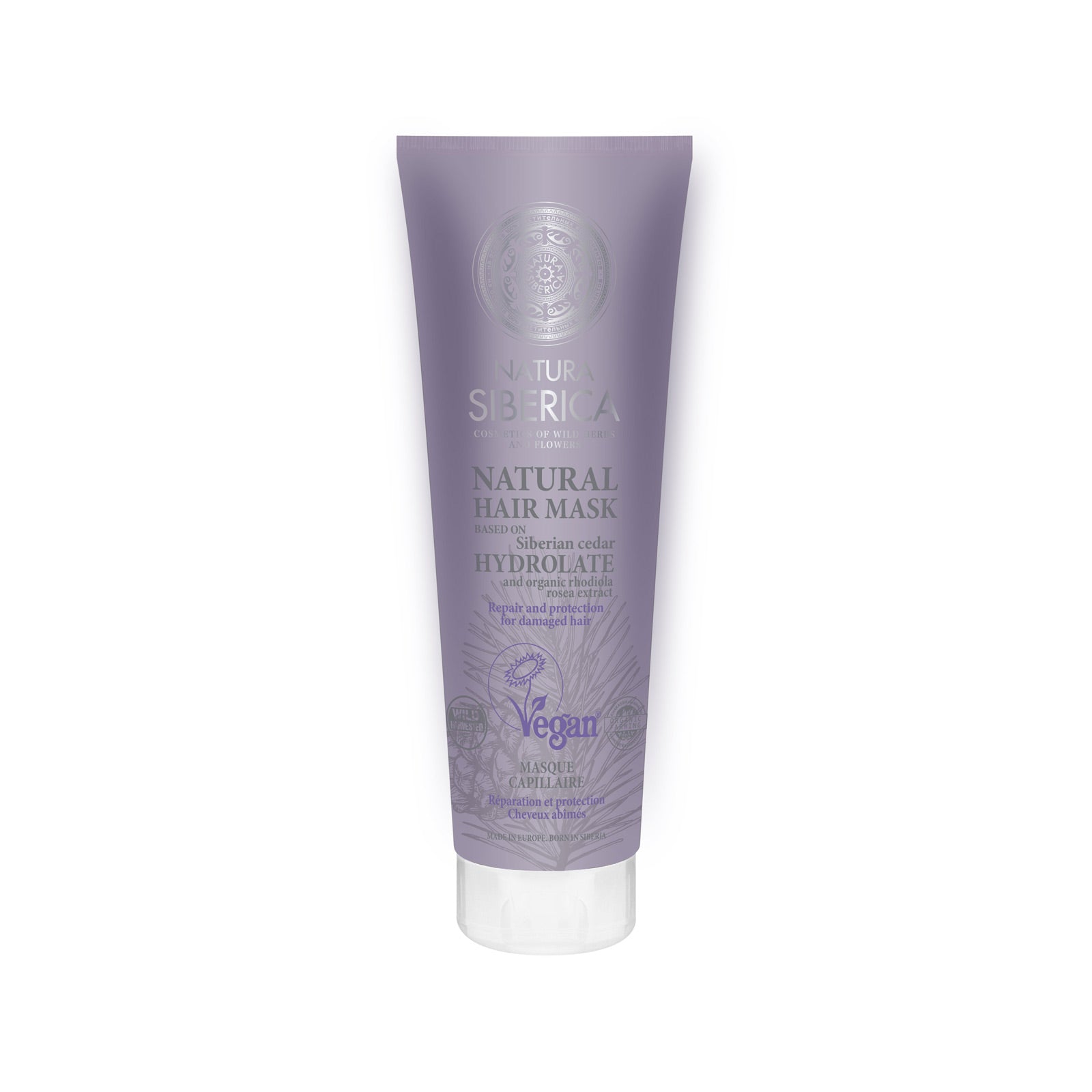 Repair and Protection Hair Mask. For damaged hair, 200 ml