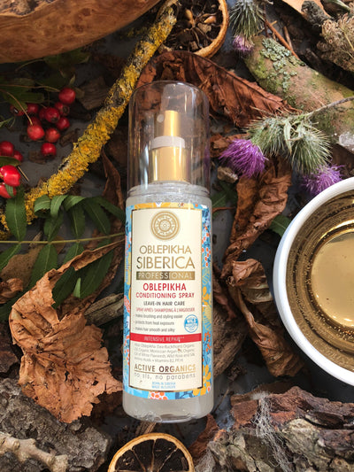 Conditioning Spray with Organic Oblepikha Hydrolate, 125 ml