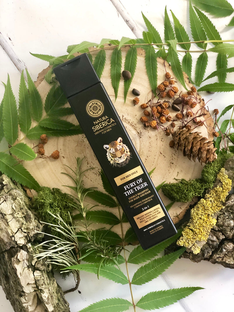Energy Shampoo for Body and Hair Fury of the Tiger, 250 ml