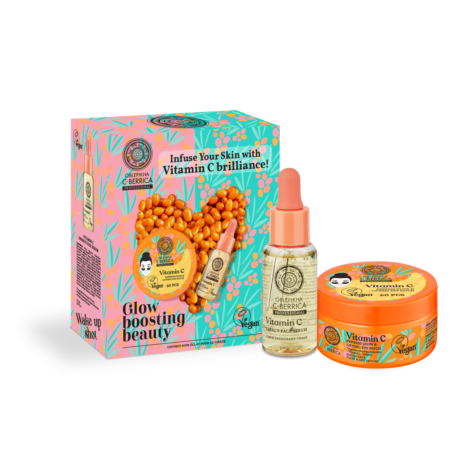 OBLEPIKHA C-BERRICA Glow Boosting Beauty Set