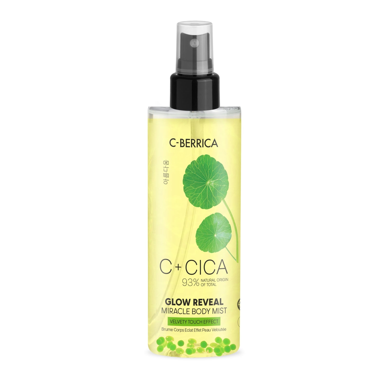 C+CICA C-BERRICA GLOW REVEAL MIRACLE BODY MIST - velvety touch effect. (200ml)