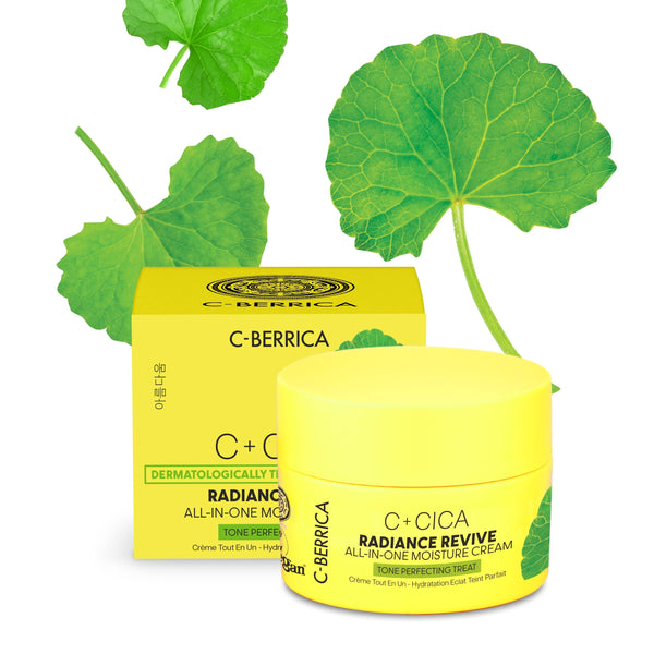 C+CICA C-BERRICA RADIANCE REVIVE ALL-IN-ONE MOISTURE CREAM - tone