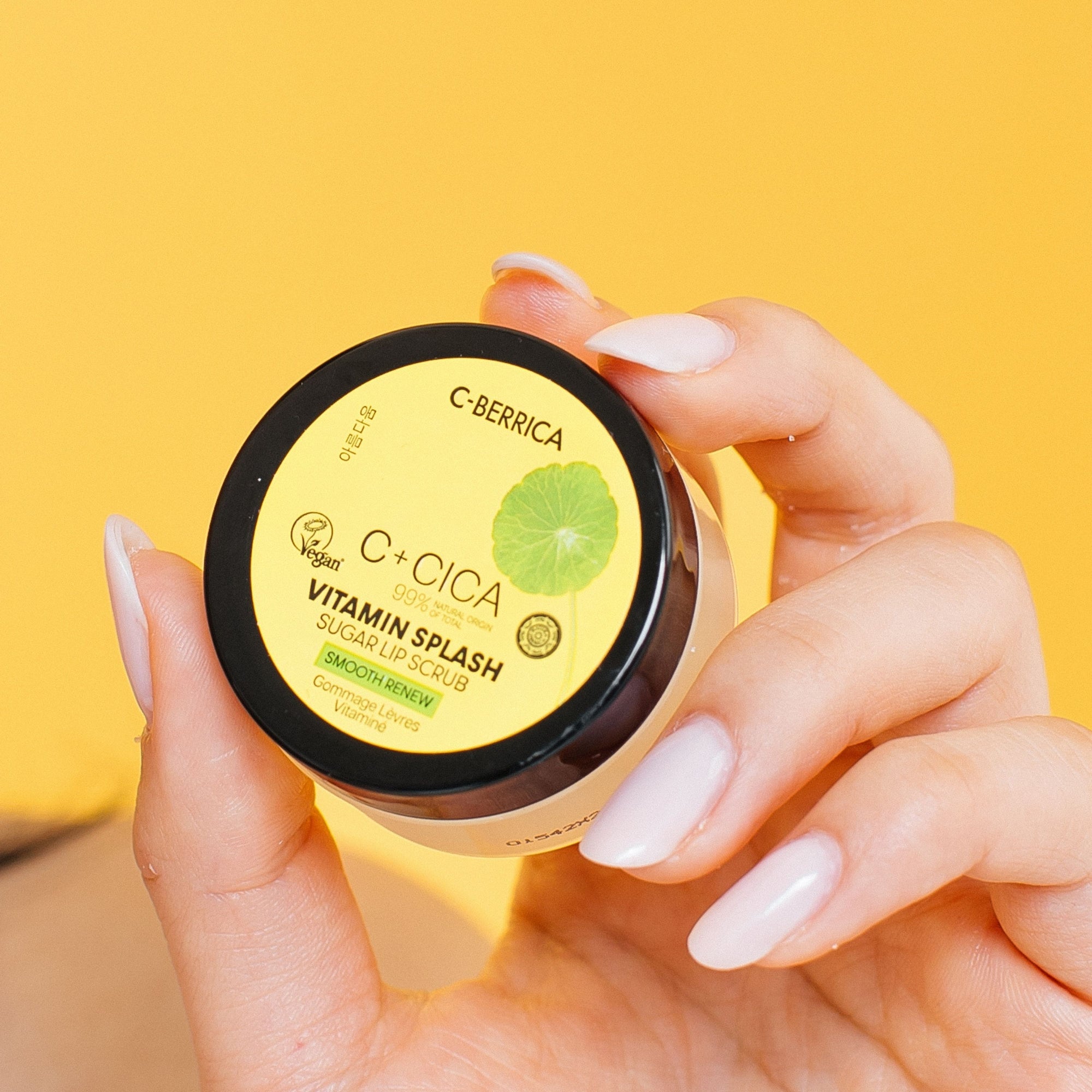 C+CICA C-BERRICA VITAMIN SPLASH SUGAR RENEW LIP SCRUB - smooth renew. (10ml)