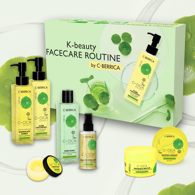 C+Cica C-Berrica 7-Step Routine For Glass & Luminous Skin (7pcs)