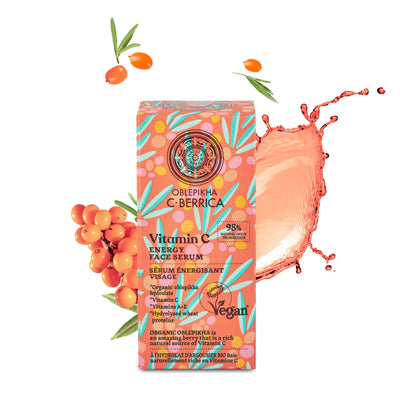 C-Berrica Energy Face Serum, 30 ml