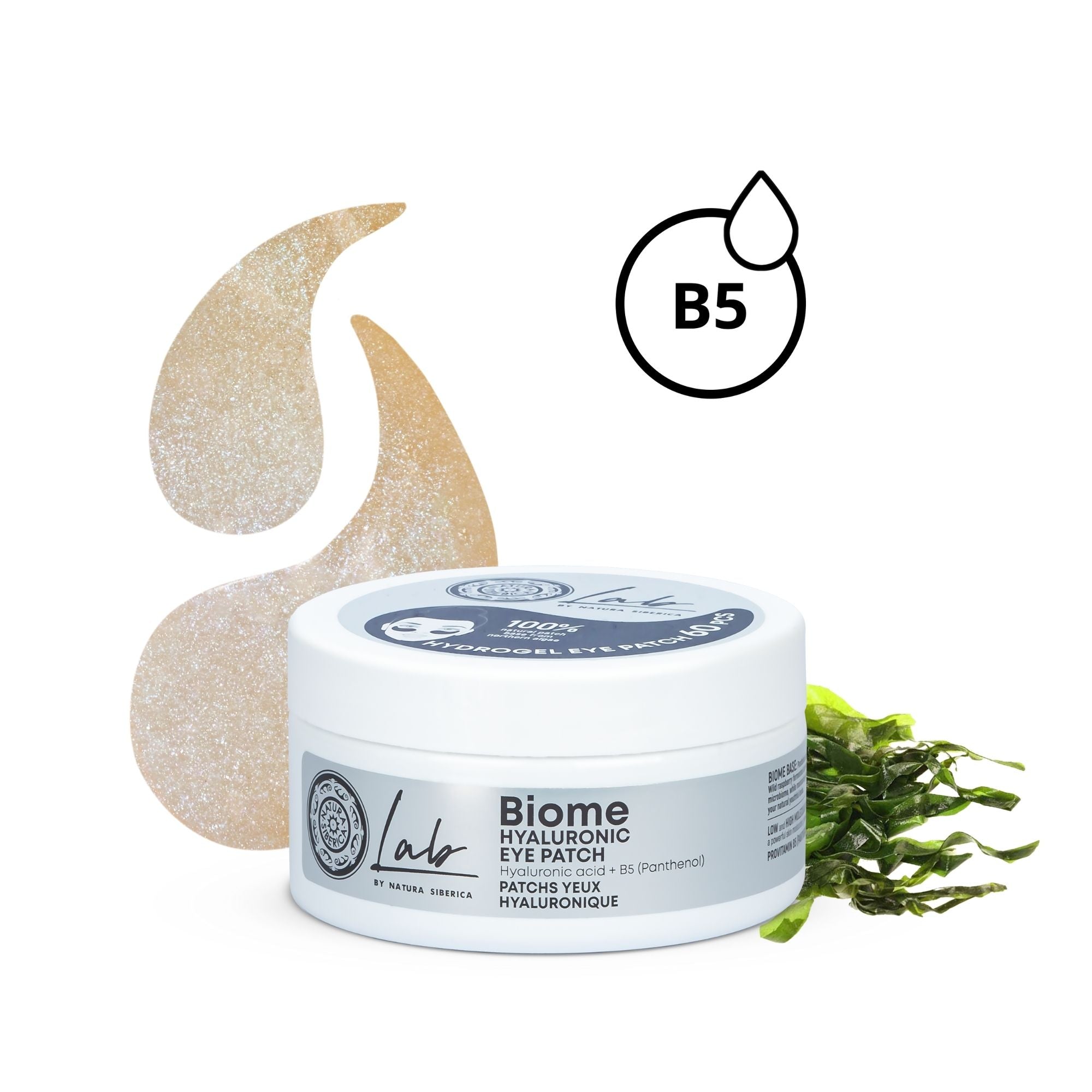 Lab by Natura Siberica Biome. Hyaluronic Eye Patch Eye Patch, 60 pcs