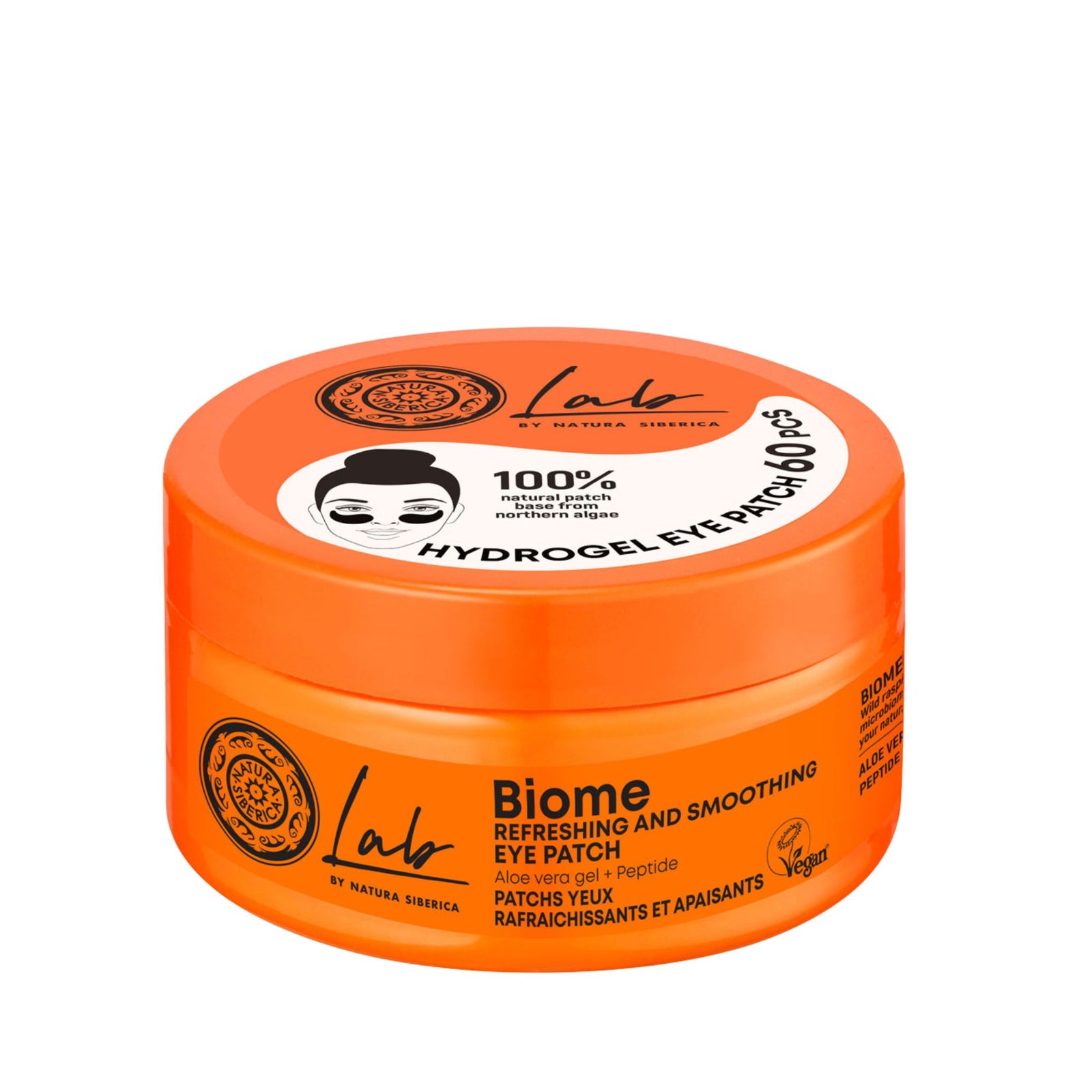 Microbiome friendly skincare refreshing and smoothing eye patch