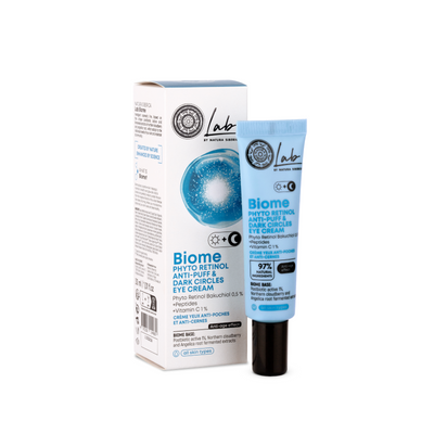 Lab by NS. Biome. Phyto Retinol Anti-Puff & Dark Circles Eye Cream, 30 ml