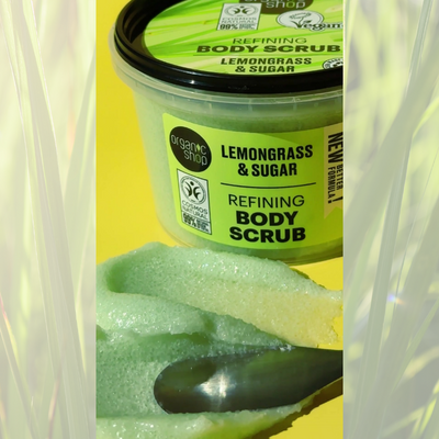 Organic Shop Refining Body Scrub Lemongrass (250ml)