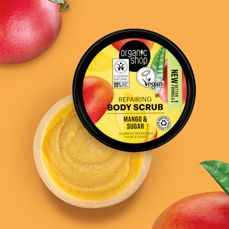 Organic Shop Repairing Body Scrub Mango (250ml)