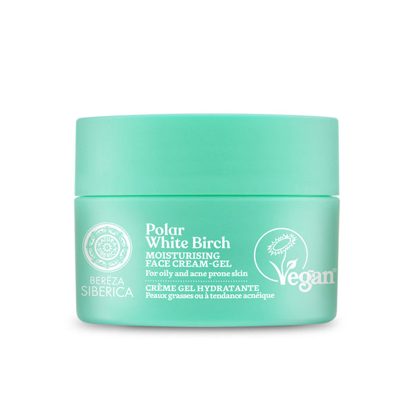 Polar White Birch Moisturizing Face Cream-Gel, for oily & acne