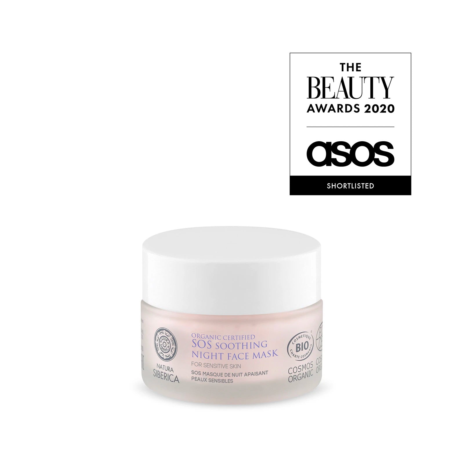 SOS Soothing Night Face Mask for sensitive skin, 50 ml