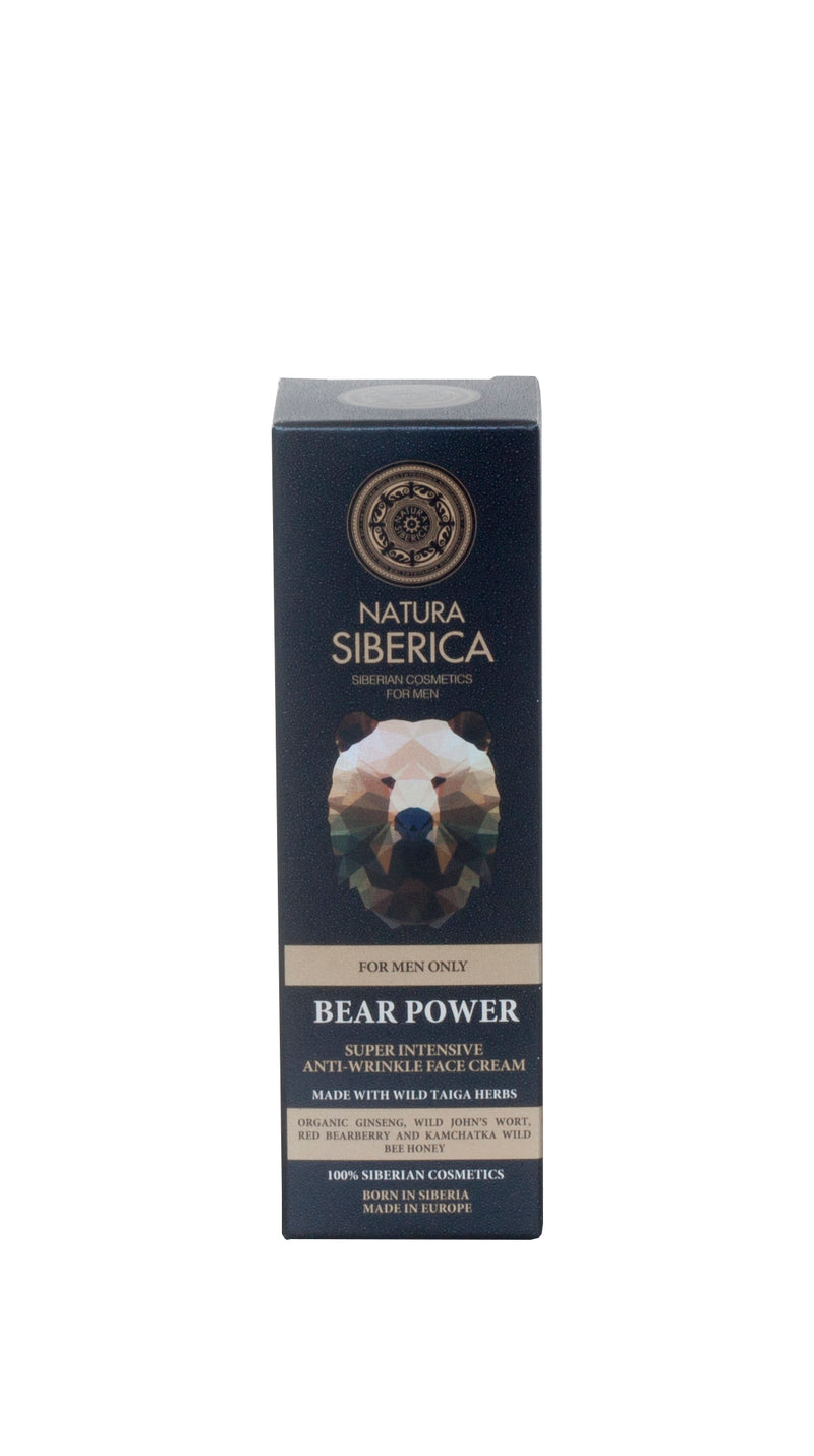 Super Intensive Anti-Wrinkle Face Cream Bear Power, 50 ml