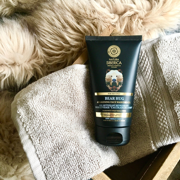 Natura Siberica Men Awakening Face Wash – Erfrischendes Reinigungsgel Mit Sibirischem Ginseng, 150 Ml