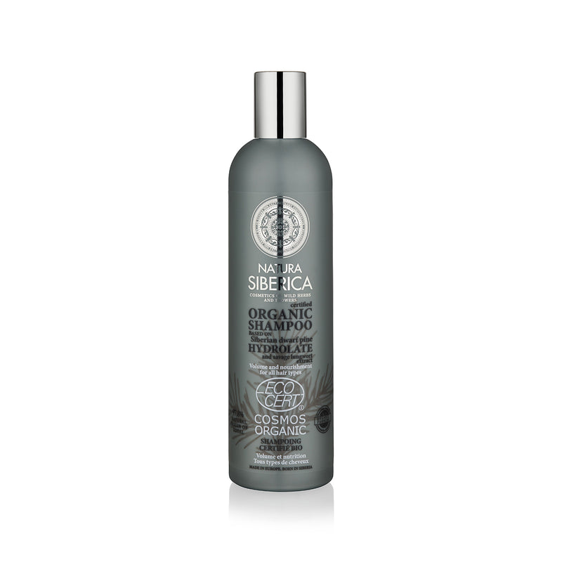 Volume and Nourishment Shampoo. For all hair types, 400 ml
